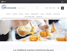Tablet Screenshot of mobile.afcoltellerie.com